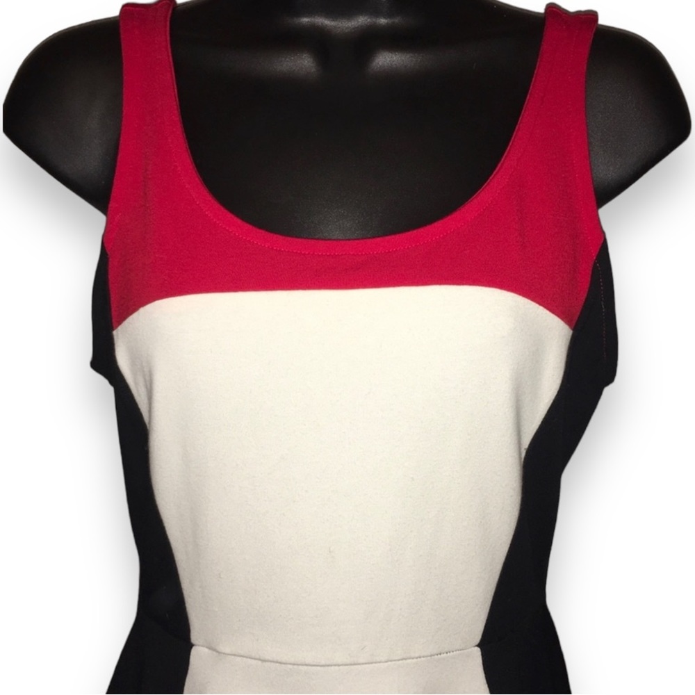 Express Tri-Colored Tank Flowing Dress Size Sm - Picture 5 of 8
